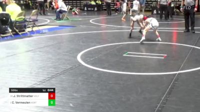 50 lbs Quarterfinal - Jace Strittmatter, Holy Name vs Cael Vermeulen, Northwestern Lehigh