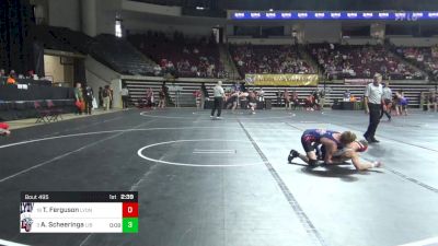 125 lbs Round Of 16 - Ty Ferguson, Lyon vs Aiden Scheeringa, Liberty