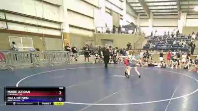 105 lbs Round 2 (10 Team) - Marie Jordan, Colorado vs Gala Nelson, New Mexico