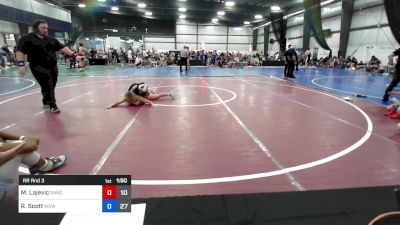 49 kg Rr Rnd 3 - Miranda Lajevic, Ranger Pride Wrestling vs Rain Scott, WOW