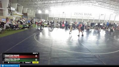 87 lbs Round 2 (4 Team) - Preston Miller, Western Nebraska vs Traeton Manis, South Central Utah