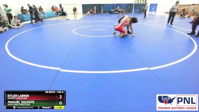 133 A Championship Bracket - Manuel Saldate, Gold Rush Wrestling vs Kyler Larkin, Valiant Wrestling