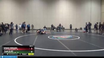 Round 1 (6 Team) - Ethan Vergara, Mater Lakes Academy vs Thad Elam, Alpha Wrestling Club