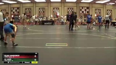 107 lbs Round 5 (6 Team) - EJ Vass, Ohio Gold vs Elias Vandoros, SVRWC Gold