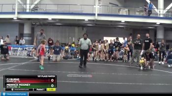 56 lbs Finals (2 Team) - CJ Burns, Ranger WC vs Merrick Mooney, 84 Athletes
