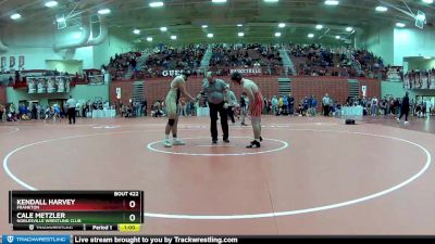 195 lbs Champ. Round 2 - Kendall Harvey, Frankton vs Cale Metzler, Noblesville Wrestling Club