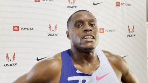 Christian Coleman Runs 9.95 In 100m First Round At USAs