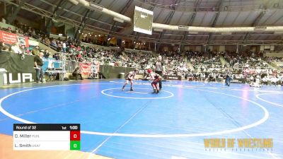 75 lbs Round Of 32 - Dexton Miller, Purler Wrestling vs Lachlan Smith, Unaffiliated