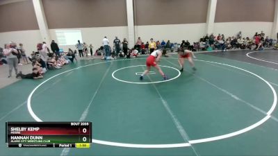 131-135 lbs Round 1 - Shelby Kemp, Moore vs Hannah Dunn, Alamo City Wrestling Club