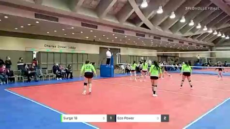 Surge 18 vs Eco Power - 2022 JVA Charm City Challenge presented by Nike