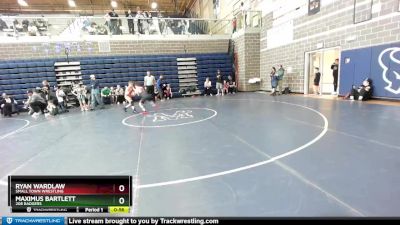 75/80 Round 2 - Ryan Wardlaw, Small Town Wrestling vs Maximus Bartlett, 208 Badgers