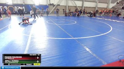 53 lbs Semifinal - Mason Maughan, Mat Demon WC vs Xipilli Zuniga, Team Aggression WC