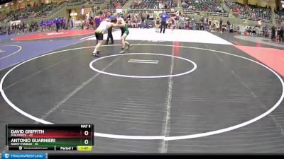 172 lbs Semis (4 Team) - David Griffith, Philomath vs Antonio Guarnieri, North Marion