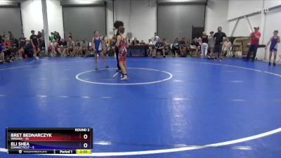 83 lbs Round 2 (8 Team) - Bret Bednarczyk, Virginia vs Eli Shea, Connecticut