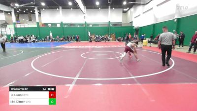 138 lbs Consi Of 16 #2 - Dylan Dunn, Mepham vs Matt Dimen, Wyoming Seminary