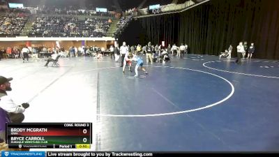 125 lbs Cons. Round 3 - Brody McGrath, Iowa vs Bryce Carroll, Dubuque Wrestling Club