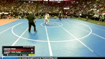 D3-152 lbs 1st Place Match - Robert `Tate` Flege, Aquinas vs Ashton Miess, Riverdale