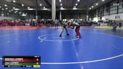 165 lbs Round 1 (3 Team) - Jeremiah Lambert, IRONTIDE WRESTLING CLUB vs Cole Clement, HEAVY HITTING HAMMERS