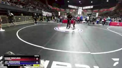 49 lbs Cons. Round 5 - Kaine Mercurio, California vs Jay Hernandez, Madera Wrestling Club