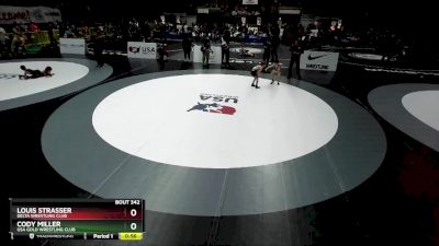 62 lbs Cons. Round 2 - Cody Miller, USA Gold Wrestling Club vs Louis Strasser, Delta Wrestling Club