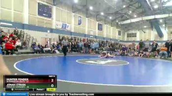 140 lbs Round 3 (4 Team) - Hunter Fender, Bloomington South vs Jonah Strain, Franklin Community