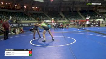 175 lbs 2nd place - Bryce Garcia, Steel City Elite vs David Harper, The Storm Wrestling Center