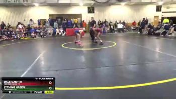 106 lbs Placement Matches (8 Team) - Dale Gant III, Michigan Blue vs Lytning Hazen, California