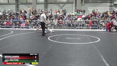 85 lbs Cons. Round 2 - Brooks Rankin, Wildcat Wrestling Club vs Jace Kreutzer, Pratt