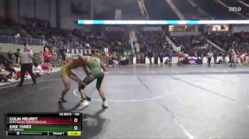 126 lbs Cons. Round 2 - Kike Yanez, St. Francis vs Colin Meuret, Blue Valley Wrestling Club