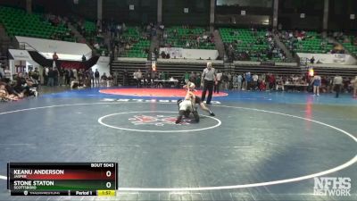 5A 126 lbs Quarterfinal - Stone Staton, Scottsboro vs Keanu Anderson, Jasper