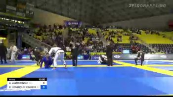 ADAM WARDZINSKI vs PEDRO HENRIQUE PINHEIRO MACHADO 2022 World Jiu-Jitsu IBJJF Championship