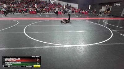 69 lbs Semifinal - Kaleb Wallisch, Team Nazar vs Waylon Fuller, Wisconsin Rapids