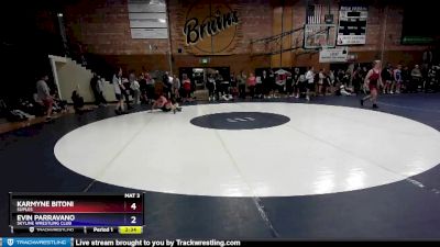 113 lbs Quarterfinal - Karmyne Bitoni, Suples vs Evin Parravano, Skyline Wrestling Club