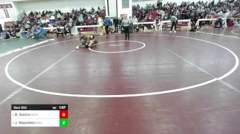 157 lbs Consolation - Blake Sastre, Northbridge vs Jhayvon Napoleon, Quincy Upper