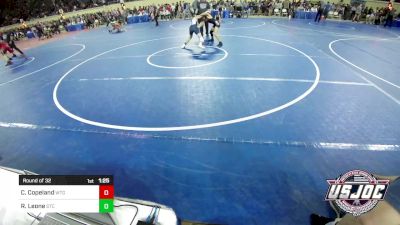 98 lbs Round Of 32 - Corban Copeland, West Texas Grapplers vs Rylan Leone, Shawnee Takedown Club