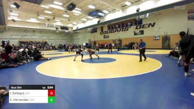 135 lbs Consi Of 16 #1 - Isaiah Gallegos, Jefferson (CO) vs Emiliano Hernandez, Hesperia