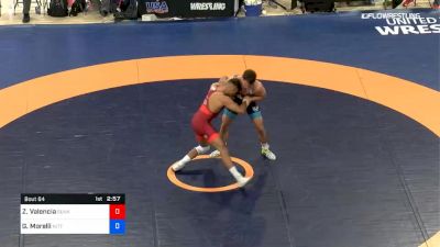 79 lbs Semifinal - Zahid Valencia, Sunkist Kids Wrestling Club vs Geno Morelli, Nittany Lion Wrestling Club