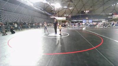 93 lbs Champ. Round 1 - Bennett Walsh, Ascend Wrestling Academy vs Michael Gibbons, Bethel AllStars Wrestling Club