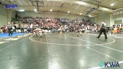 88 lbs Final - Maxwell Salisbury, Honey Badgers Wrestling Club vs Nash Denison, Cowboy Wrestling