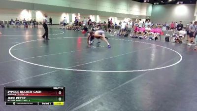 132 lbs Round 5 (6 Team) - Jude Peter, Intense Wrestling vs Jymere Rucker-Cash, Nauman Yellow