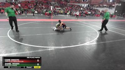 105 lbs 3rd Place Match - Daniel Woods, Stateline Stingers vs Caine Aniceto, Fond Du Lac Wrestling Club