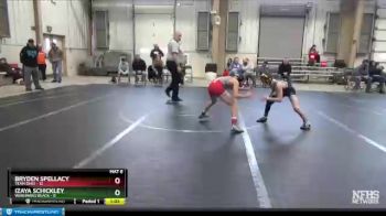 84 lbs Round 1 (4 Team) - Bryden Spellacy, Team Ohio vs Izaya Schickley, Warhawks Black