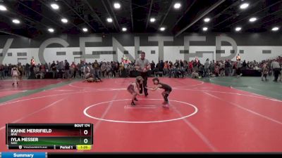 45 lbs Semifinal - Iyla Messer, SJCC vs Kahne Merrifield, RIVE