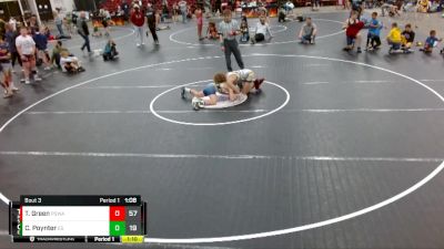 140 lbs Round 3 (3 Team) - Trevan Green, Palmetto State Wrestling Academy vs Colton Poynter, Eastside