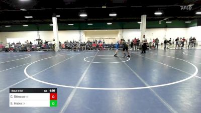 120 lbs Round Of 64 - Cameron Stinson, NC vs Slater Hicks, CA