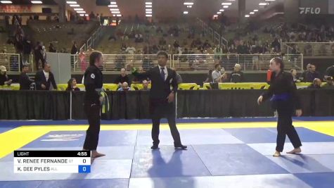 VERONICA RENEE FERNANDEZ vs KALEAH DEE PYLES 2024 Pan Jiu Jitsu IBJJF Championship