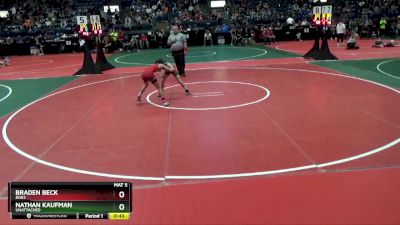 80 lbs Cons. Round 1 - Braden Beck, BGB2 vs Nathan Kaufman, Unattached