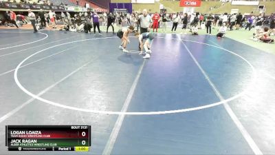 113 lbs Cons. Round 2 - Jack Ragan, Alber Athletics Wrestling Club vs Logan Loaiza, Team Idaho Wrestling Club