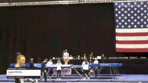 Logan McCoy - Individual Trampoline, ETA - 2021 USA Gymnastics Championships