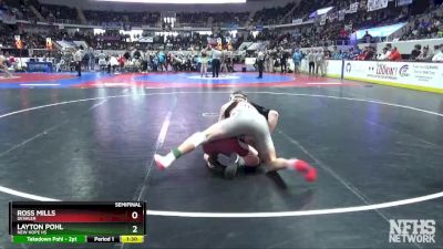 1A-4A 170 Semifinal - Ross Mills, Deshler vs Layton Pohl, New Hope HS